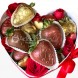 Regalo día de la Madre  Corazón fresas con chocolate en Armenia 