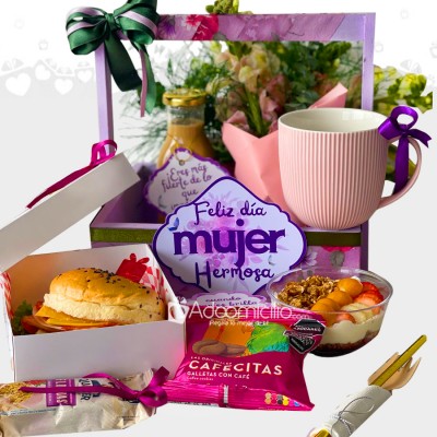 Desayuno Sorpresa Para El Día De La Mujer A Domicilio En Armenia Pedido Con Un Día De Anticipación 