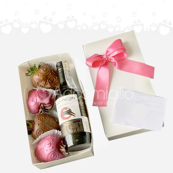 Fresas Con Chocolate Y Vino A Domicilio En Armenia 