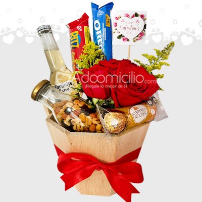 Ancheta  de san Valentín para hombre a domicilio Ibague  