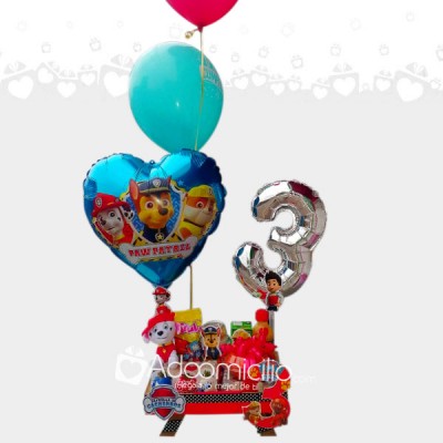 Desayuno Sorpresa Paw Patrol Regalos para Niños a Domicilio en Villavicencio Pedido con un dia de Anticipado