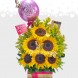 Regalo Con Girasoles Para Amor Y Amistad A Domicilio En Cali 