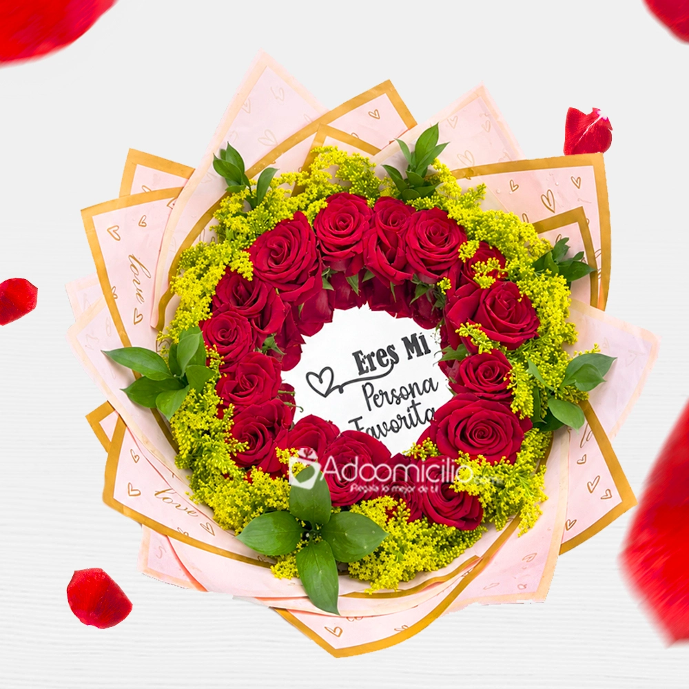 Bouquet De Rosas Con Espejo Para Amor Y Amistad A Domicilio En Cali Pedido Con Un Día De Anticipación