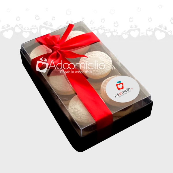Alfajores individuales 12 Unidades  Antojito en Cdmx Pedido con un día anticipado