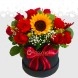 Arreglo floral deluxe para el dia de la mujer a domicilio barranquilla pedido con 1 día de anticipacion 