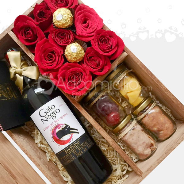 Caja De Regalo Con Vino Cotización Inmediata