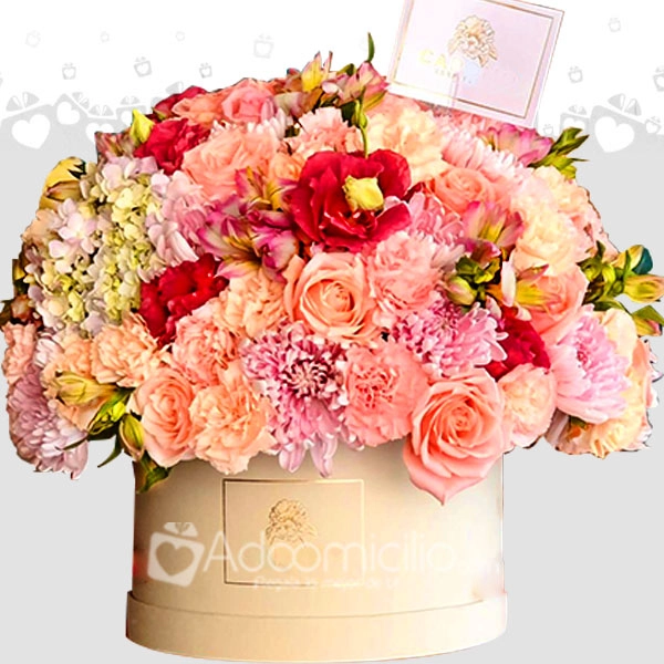 Arreglo Floral Mixto A Domicilio En Monterrey Pedido Con 2 Días De Anticipación
