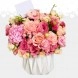 Arreglo Floral Rosas y Hortensia  A Domicilio En Monterrey Pedido Con 2 Días De Anticipación 