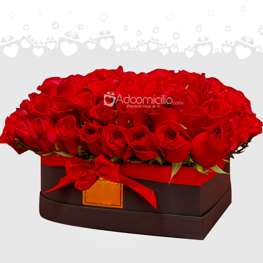Corazón De Rosas Para San Valentín A Domicilio en Medellín 