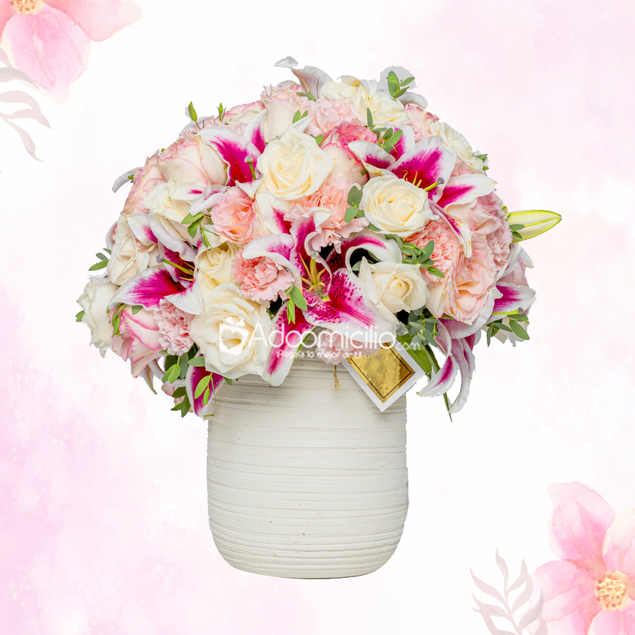 Lirios Y Rosas Para El Día De La Madre A Domicilio En Medellín Pedido Con Un Día De Anticipación 