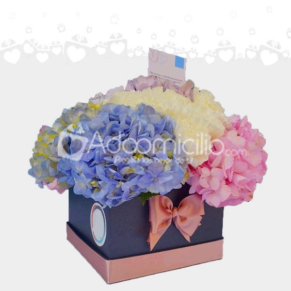 Arreglo Floral Con Hortensias A Domicilio En Ibagué 