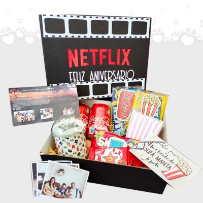 Caja Netflix Detalle para día del Hombre en Bogotá