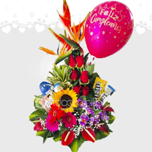 Dulce Encanto Regalo de san Valentín con envió a Cali Colombia 