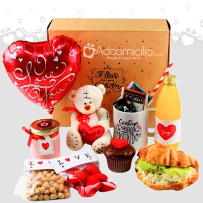 Peluches de 30cm con caja personalizada para este día de San Valentin.  Celebra con Nosotros #sanvalentin…