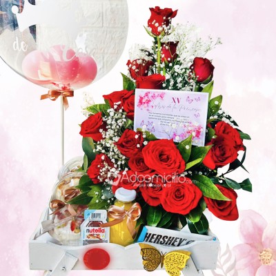 Desayuno Sorpresa Con Flores Para El Día De La Madre Pedido Con Un Día De Anticipación 