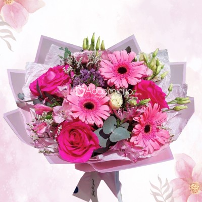 Bouquet Con Gerberas Para Celebrar El Día De Madre A Domicilio En Bogotá Pedido Con Un Día De Anticipación 