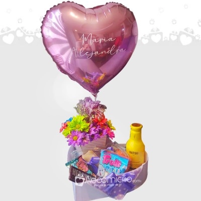 Desayuno Corazón Amor Y Amistad A Domicilio En Bogotá Pedido Con Un Dia De Anticipado