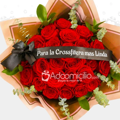 Ramo De Rosas Para Conquistar A Domicilio En Bogotá Pedido Con Un Día De Anticipación