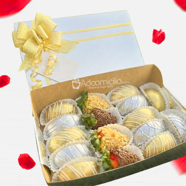 Fresas Con Chocolate Para San Valetín A Domicilio En Barranquilla Pedido Con Un Día De Anticipación 