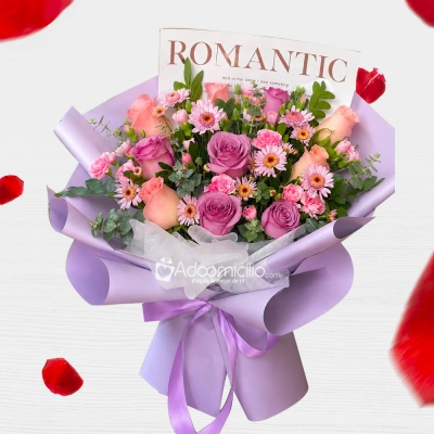 Bouquet De Flores Para Amor Y Amistad A Domicilio En Barranquilla Pedido Con Un Dia De Anticipación