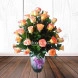 Arreglo Floral Con Rosas Amarillo Confeti A Domicilio En Cali