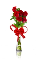 Solitario Con Rosas Rojas A Domiciio en Cali 